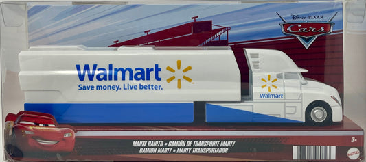 2021 Mattel Disney Pixar Cars MARTY Walmart Hauler