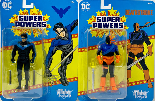 DC Super Powers McFarlane Nightwing & Deathstroke