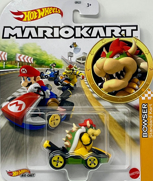 Hot Wheels Mario Kart BOWSER Standard Kart