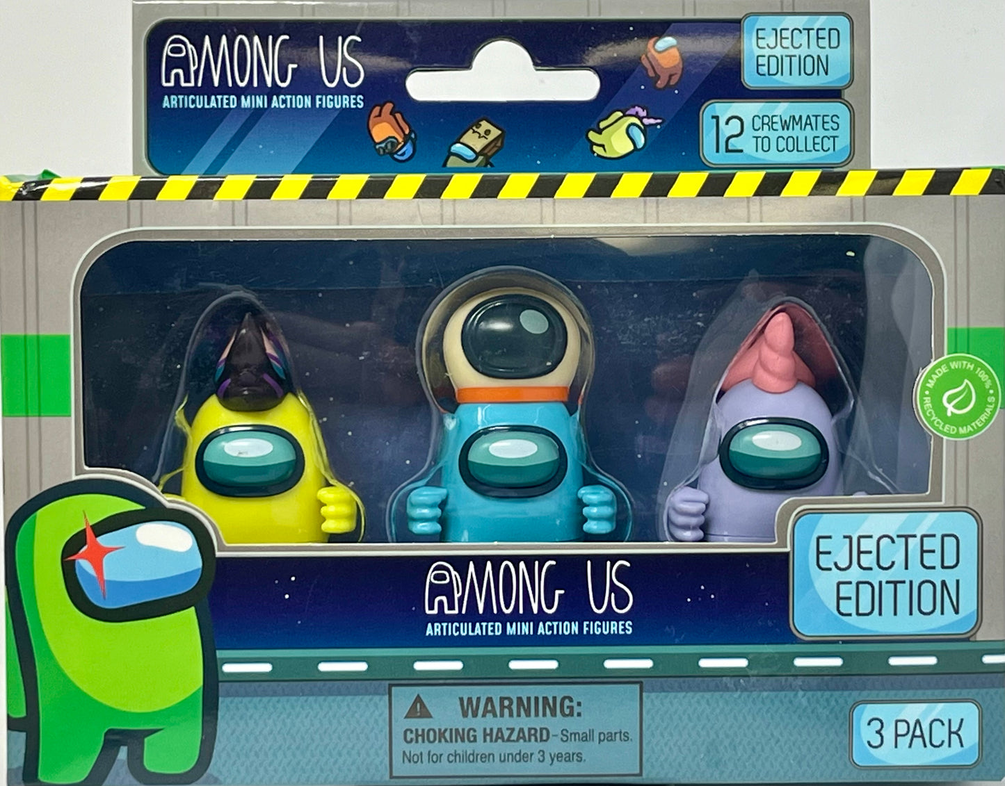 Among us 3pc articulated mini figures ejected edition 2023  Toikido