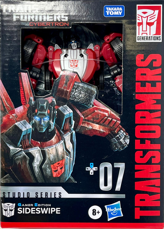 Transformers War for Cybertron Studio Series 07 Gamer Edition Sideswipe