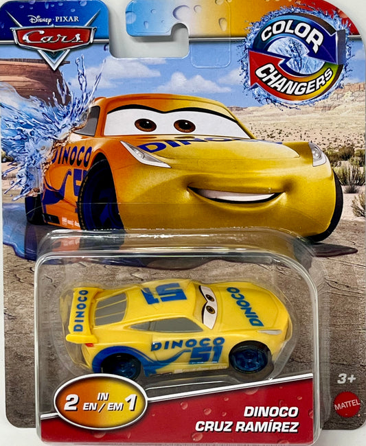 Disney Pixar Cars Color Changers Dinoco Cruz Ramirez