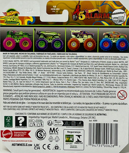 Hot Wheels Monster Trucks Glow In The Dark 5 Alarm