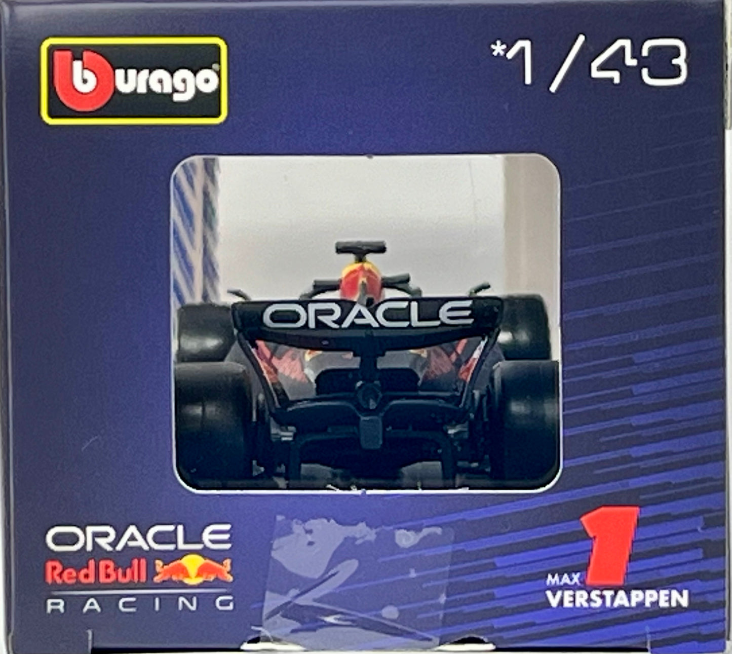 Bburago F1 Oracle Red Bull Racing RB19 / #1 Max Verstappen 1/43