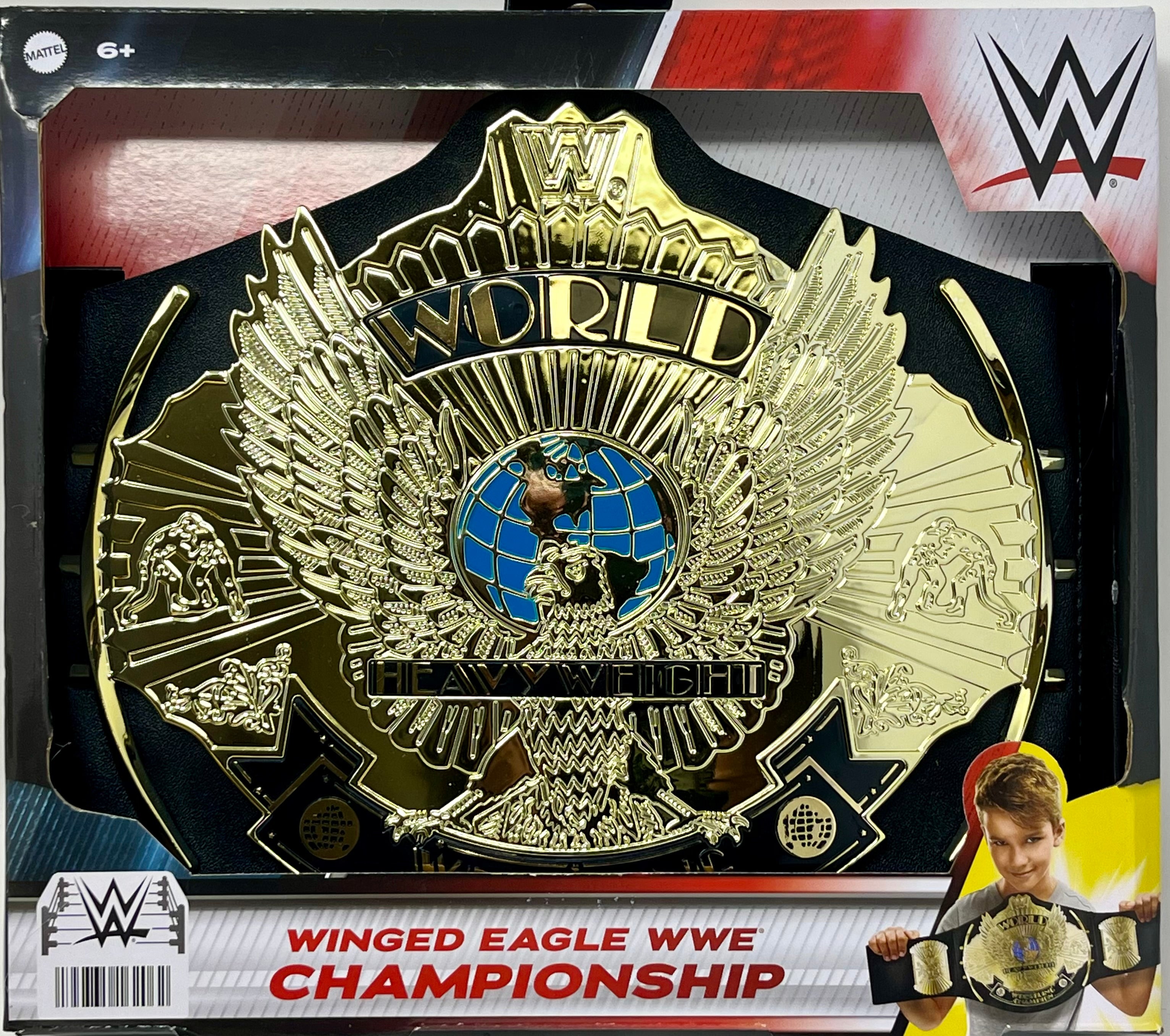 WWE Championship Belt Winged Eagle WWE Championship Toy Wrangler WWE Championship Belt Winged Eagle WWE Championship Toy Wrangler