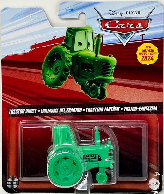 Disney Pixar Cars Tractor Ghost On The Road Mattel