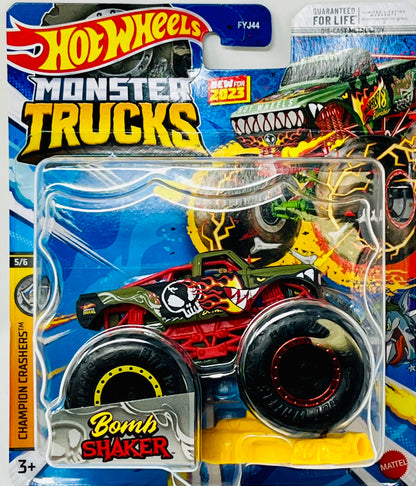 Hot Wheels Monster Trucks Bomb Shaker Champion Crashers
