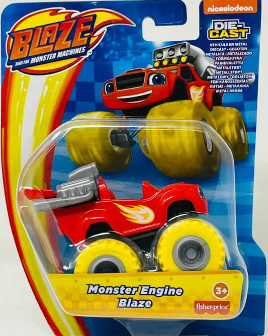 Blaze And The Monster Machines - Monster Engine Blaze New Die Cast Nickelodeon