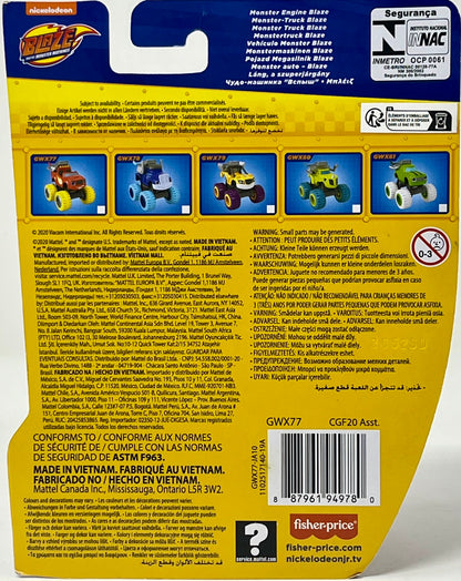 Blaze And The Monster Machines - Monster Engine Blaze New Die Cast Nickelodeon