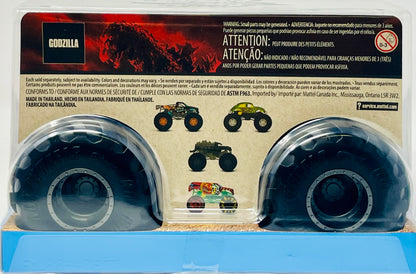 Hot Wheels Monster Trucks Oversize GODZILLA Metal Body Truck