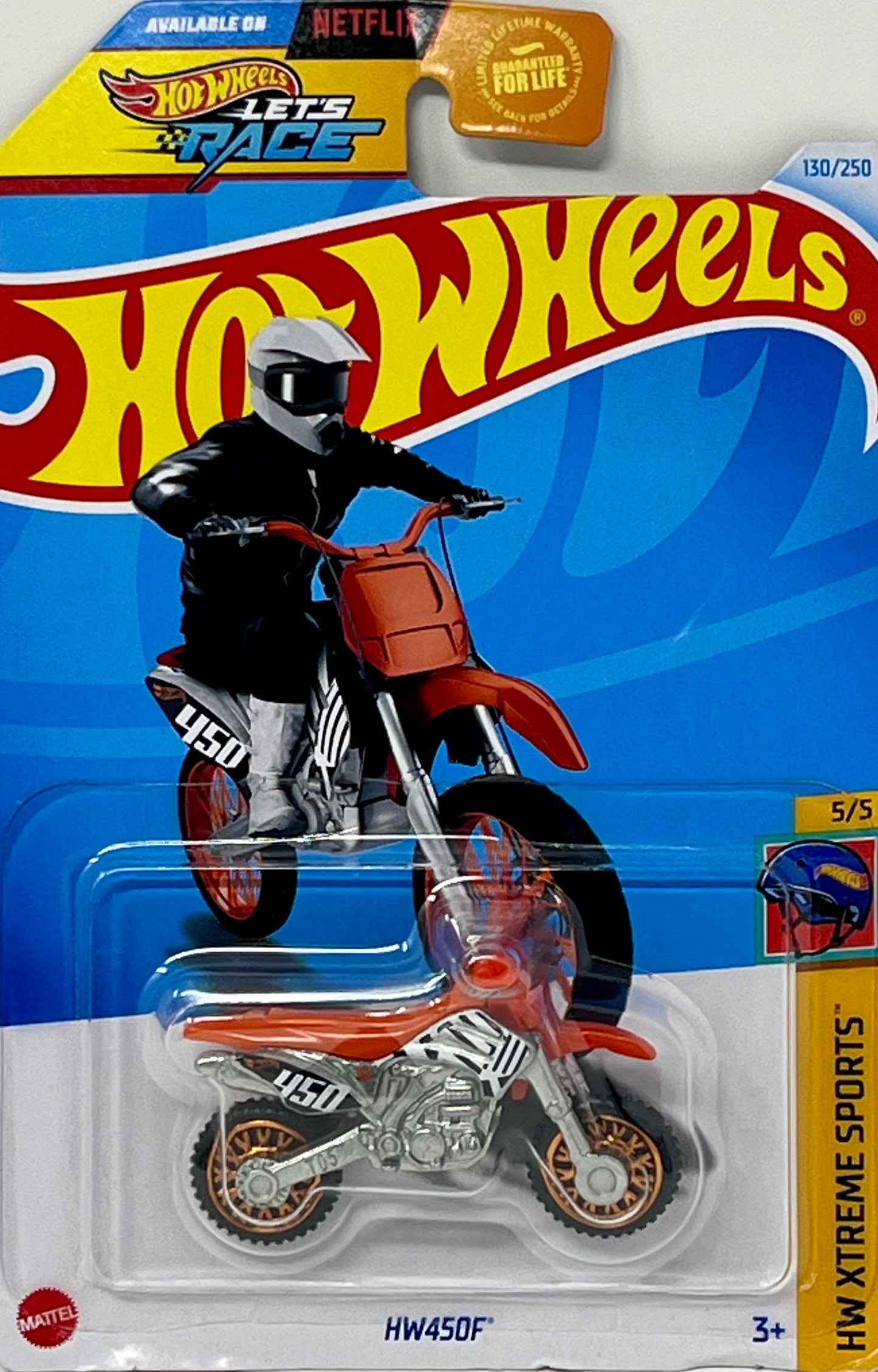 Hot Wheels HW450F Orange HW Xtreme Sports 5/5