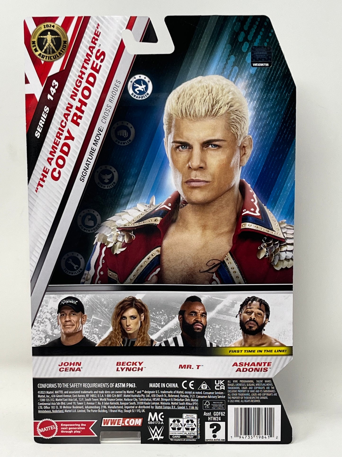 Cody Rhodes WWE Series 143 Action Figure