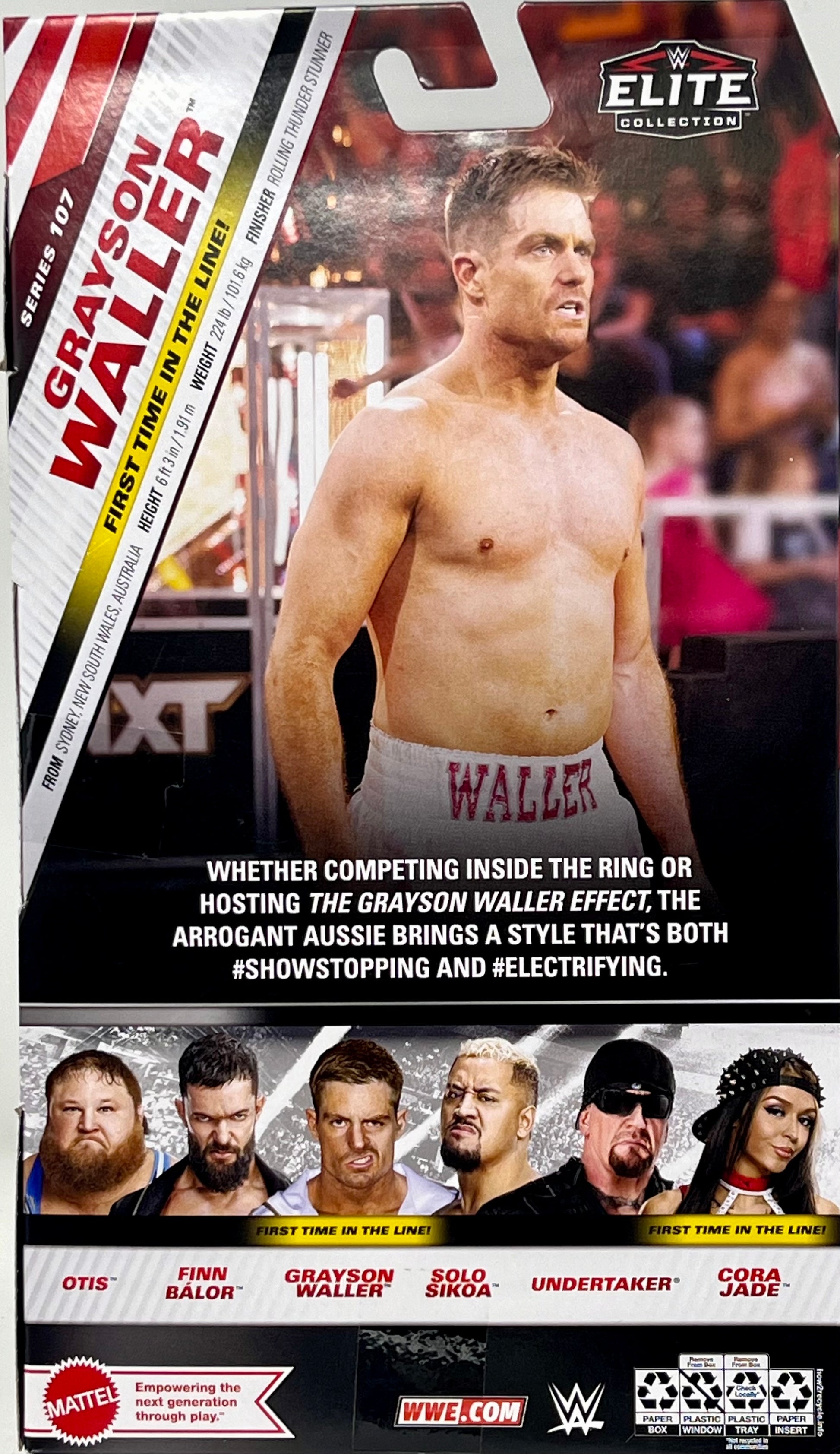 WWE Elite Collection Grayson Waller Series 107 – Toy Wrangler