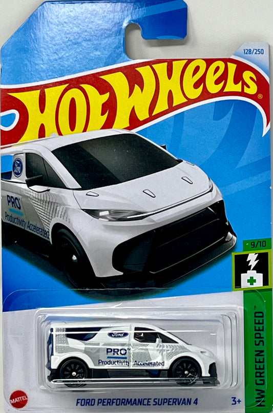 Hot Wheels HW Green Speed Ford Performance Supervan 4 White 128/250