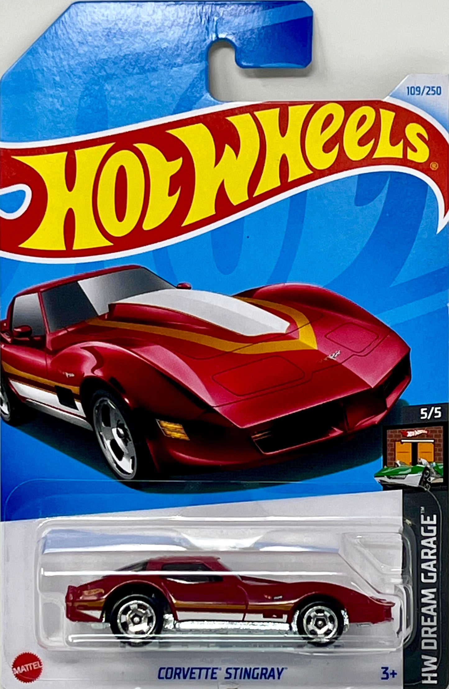 Hot Wheels Corvette Stingray, HW Dream Garage 5/5 [red] 109/250