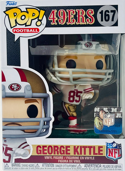 Funko Pop! NFL George Kittle San Francisco 49ers #167 W/Protector