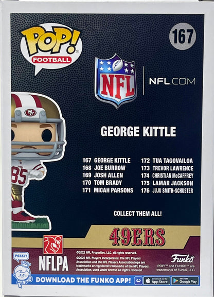 Funko Pop! NFL George Kittle San Francisco 49ers #167 W/Protector