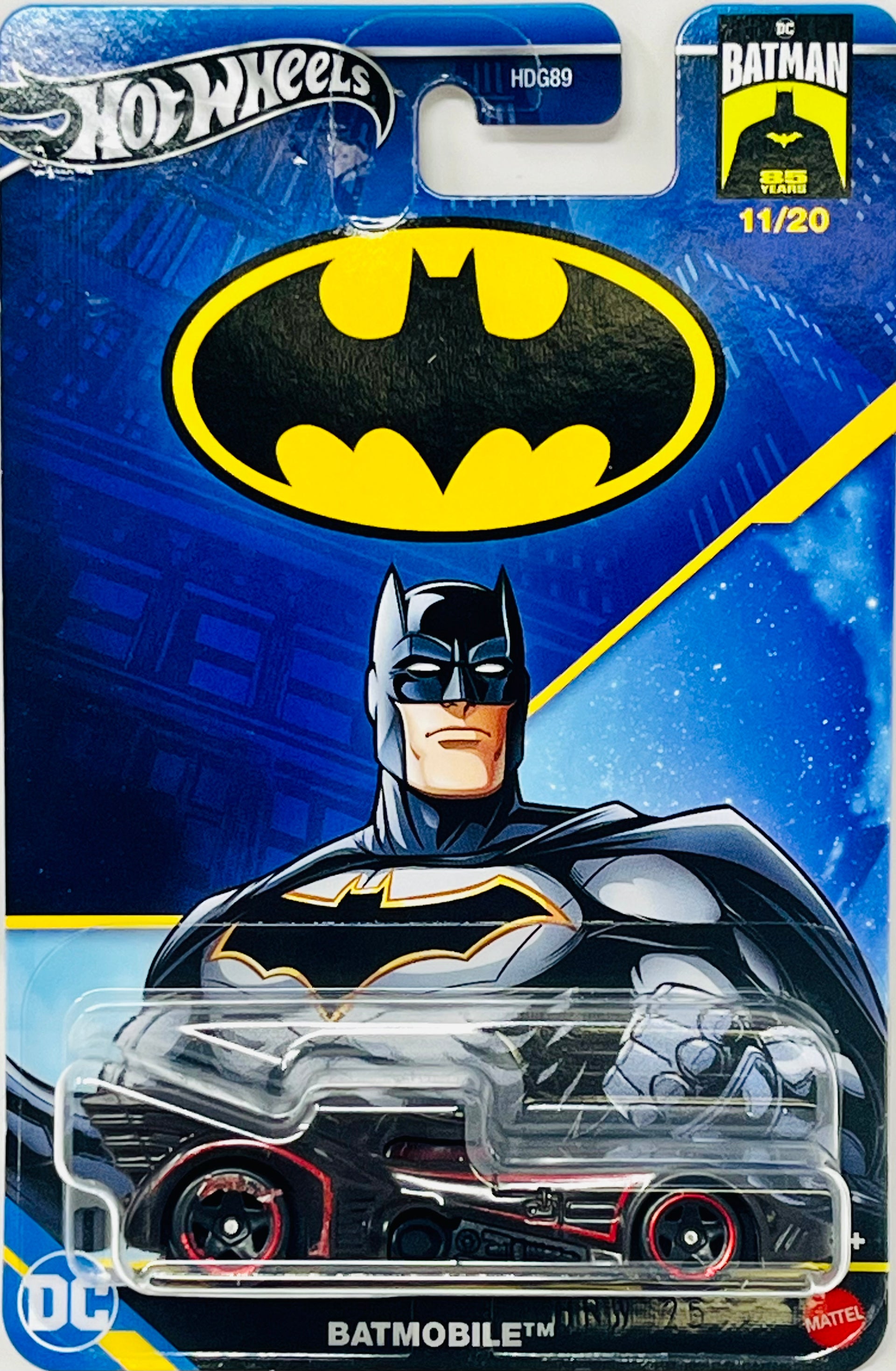 Hot Wheels DC Batman 85 Years Batmobile 11/20 – Toy Wrangler, image size:1920x2937