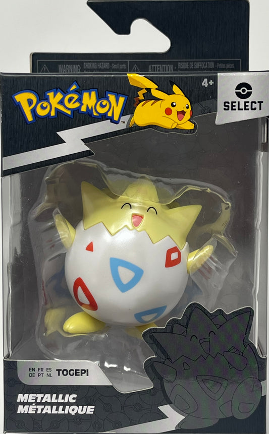 Pokemon Togepi 3" Select True-Color Metallic Figure