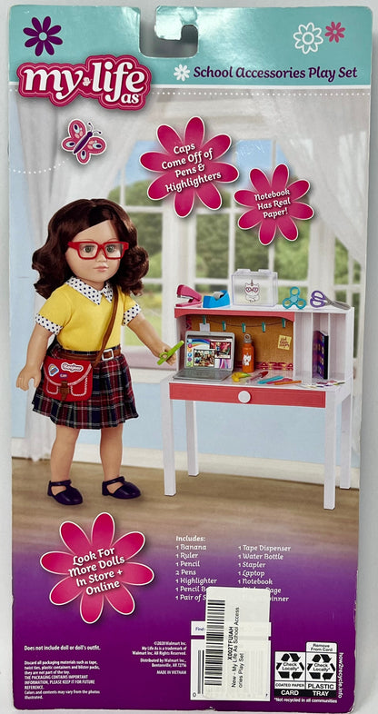 My Life As School Play Set for 18-inch Dolls - Multi-Colored Styles May Vary