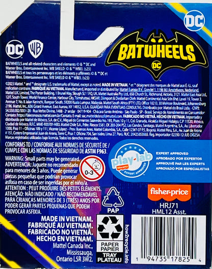 Fisher Price DC Batwheels Armored Bam The Batmobile 1:55 Chrome