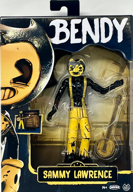 Bendy and The Ink Machine Sammy Lawrence With Banjo, Stand Socle & Backdrop