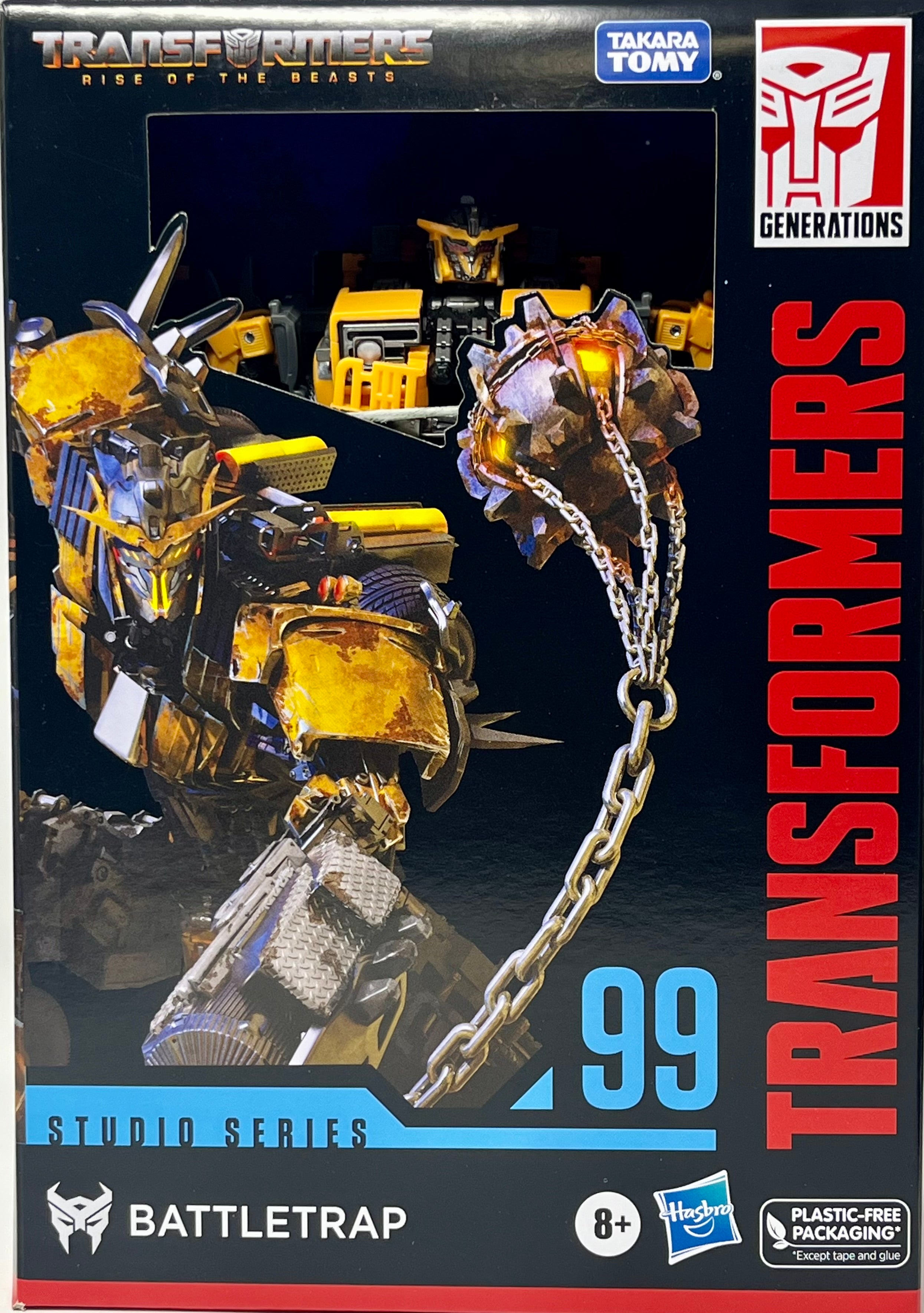 Transformers Studio Series Battletrap #99 Voyager Class Action Figure ...