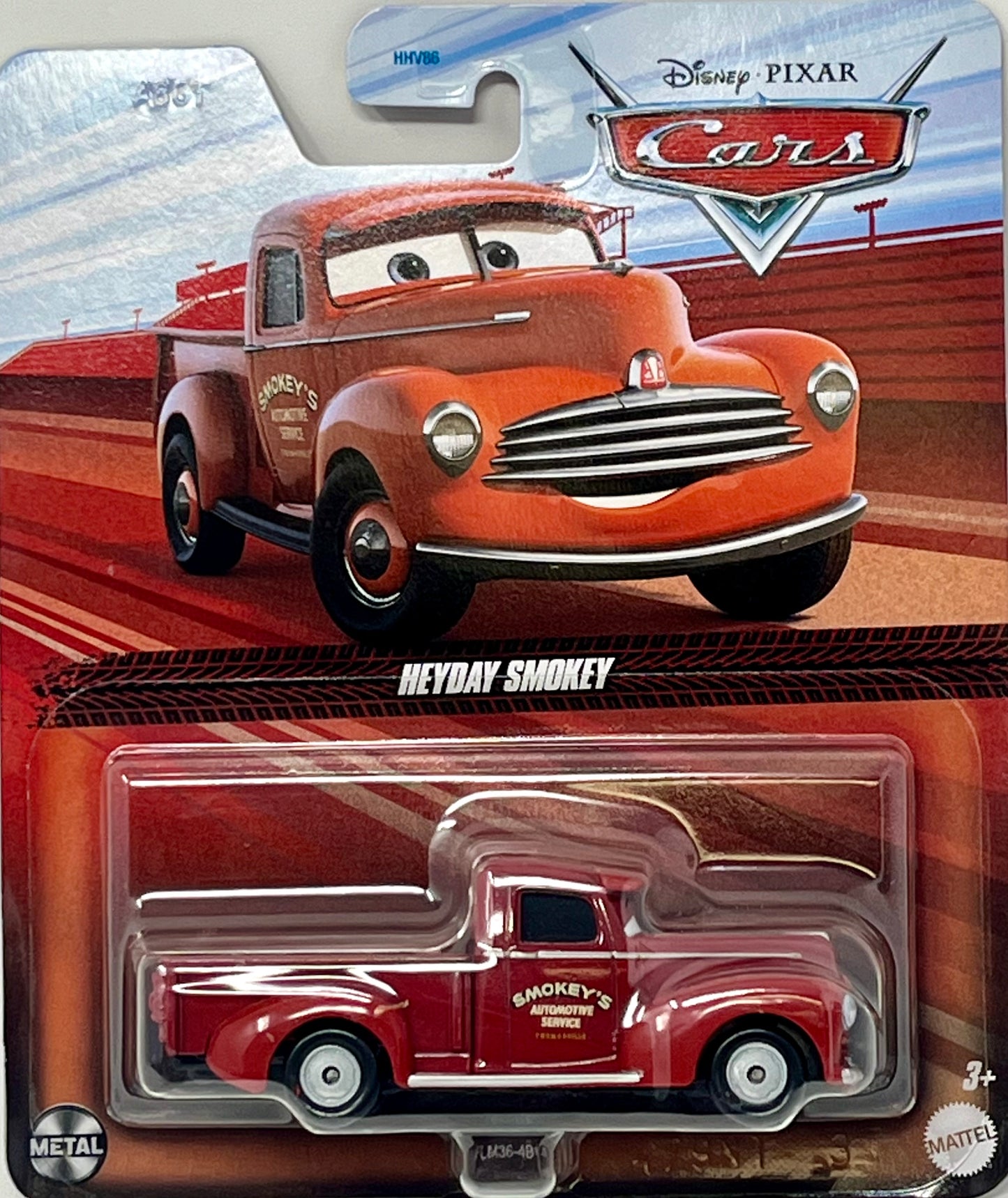 Disney Pixar Cars Heyday Smokey Metal die-cast