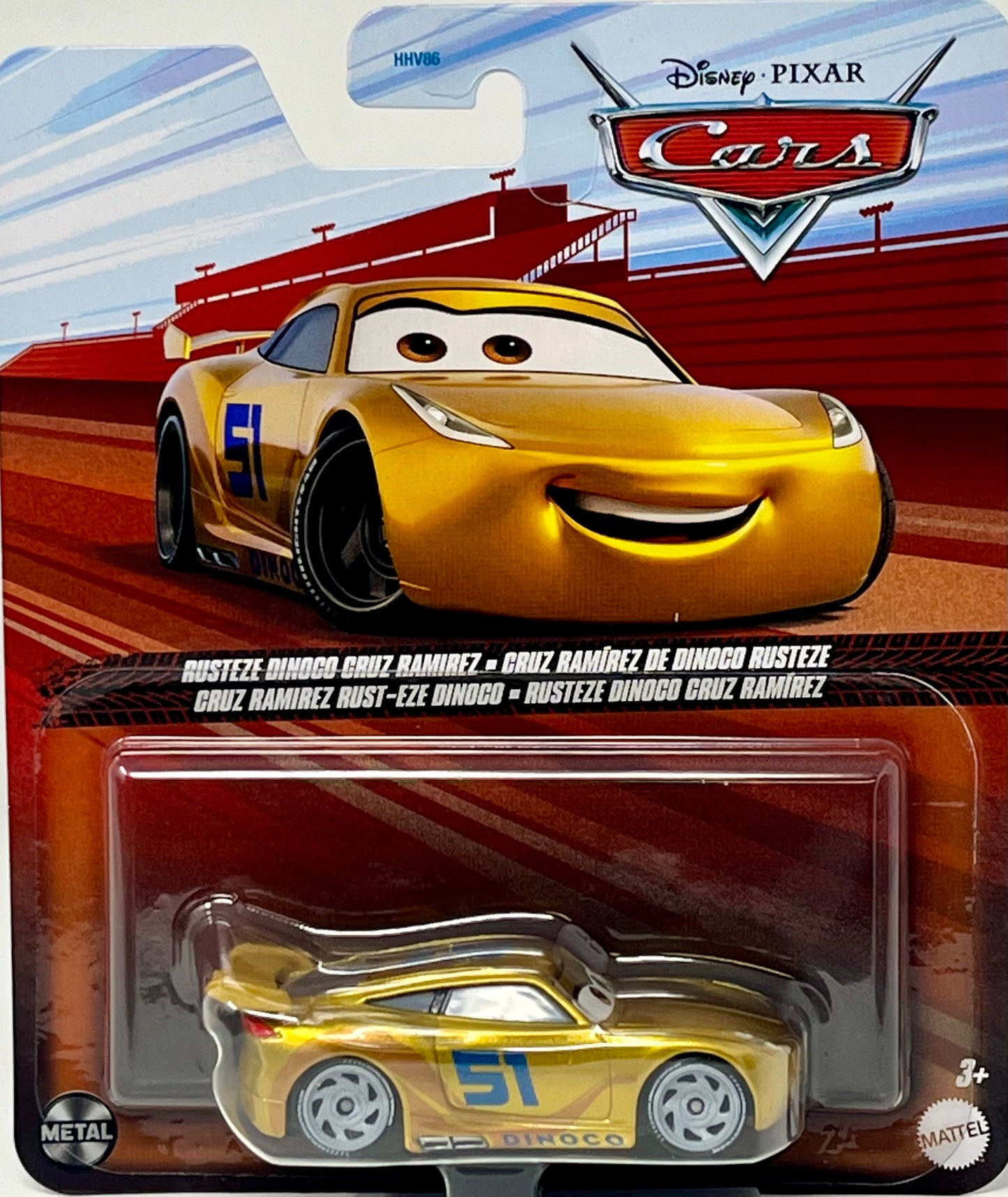 Disney PIXAR Cars Rusteze Dinogo Cruz Ramirez by Mattel
