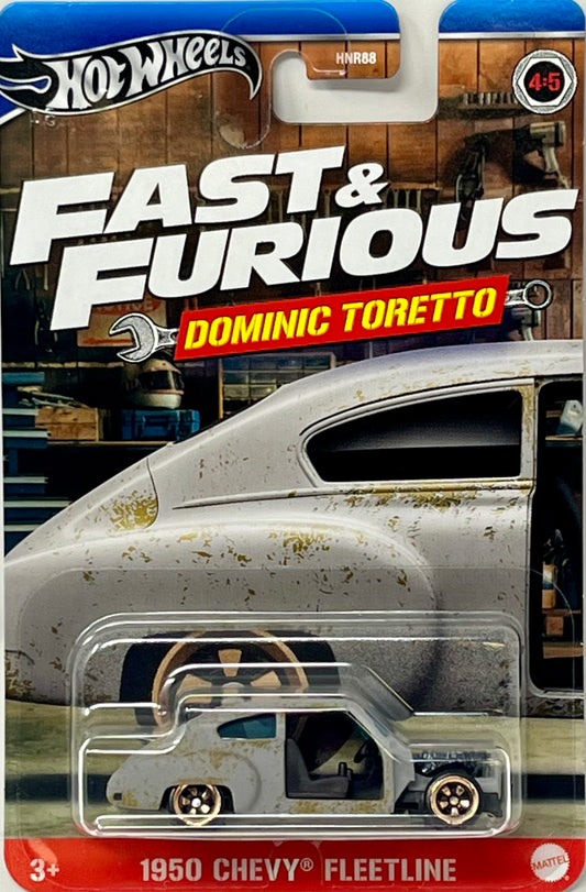 Hot Wheels Fast & Furious Dominic Toretto 1950 Chevy Fleetline w/Missing Doors