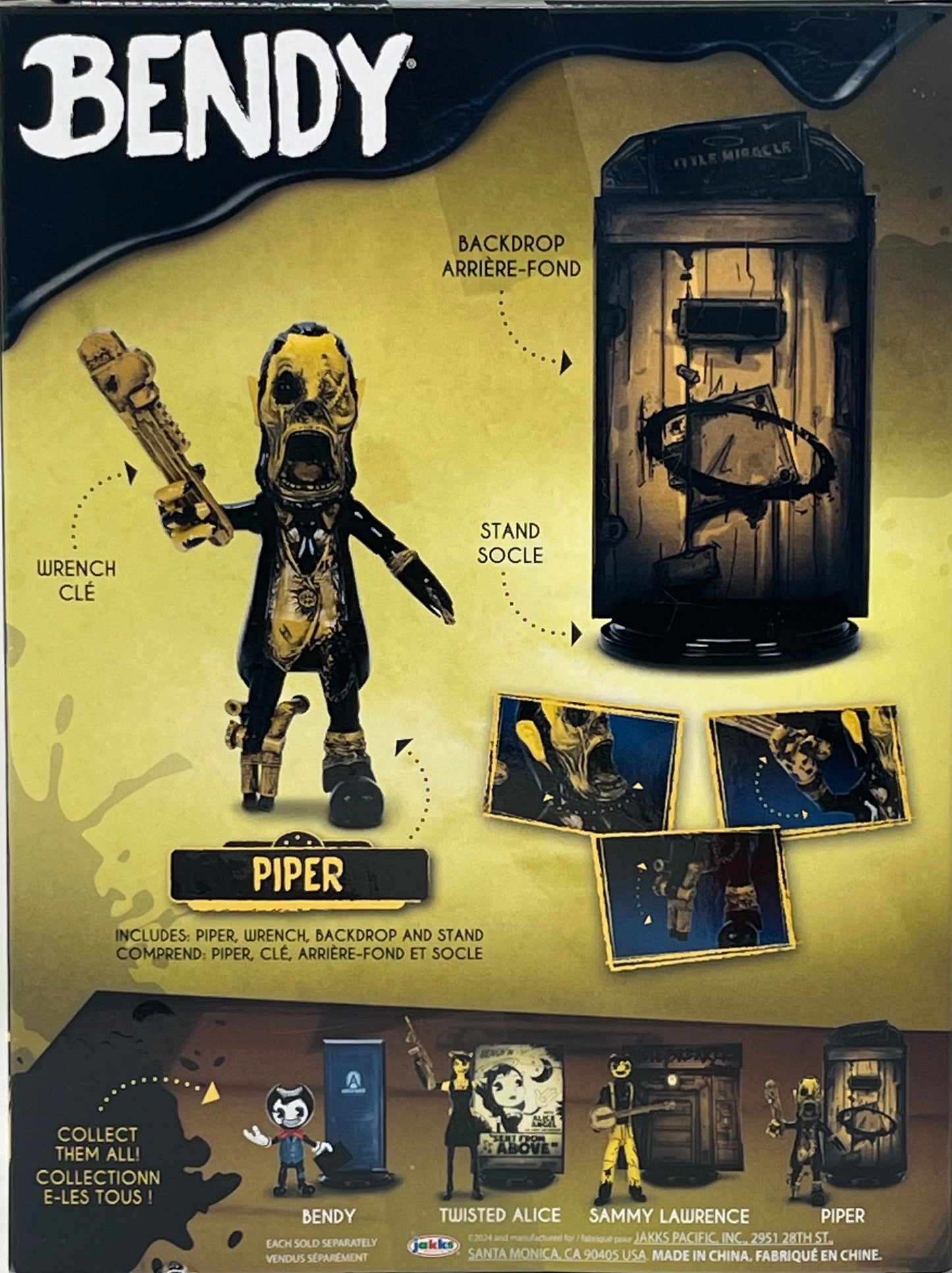 Bendy and the Ink Machine Piper Action Figure Jakks Pacific