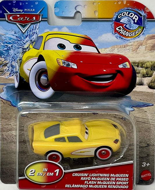 Disney Pixar Cars Cruisin' Lightning McQueen Color Changers