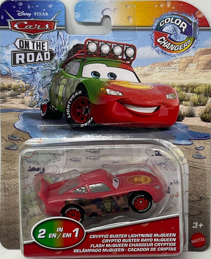 Disney Pixar Cars Cryptid Buster Lightning McQueen Color Changers