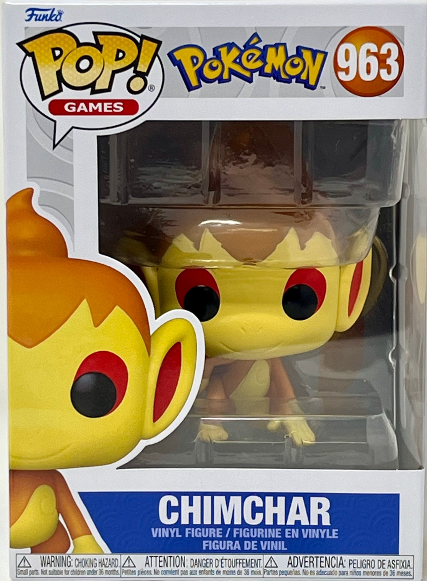 Pokemon Funko POP! CHIMCHAR Games #963 Collectible Vinyl Figure