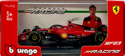 Bburago F1 Racing SF-23 Ferrari Charles Leclerc #16 1:43