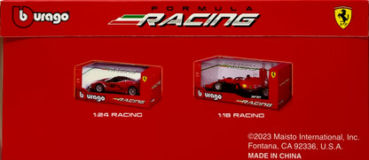 Bburago Formula Racing Ferrari SF-23 #55 Carlos Sainz 1/43 Scale