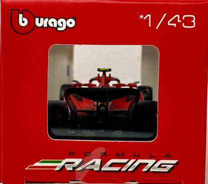 Bburago Formula Racing Ferrari SF-23 #55 Carlos Sainz 1/43 Scale