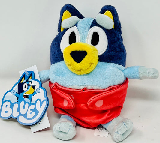 Bluey & Friends Baby Bluey 7” Plush w/ Diaper