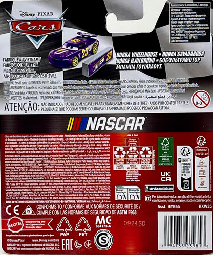 Disney Pixar Cars 2024 NASCAR Bubba Wheelhouse #23