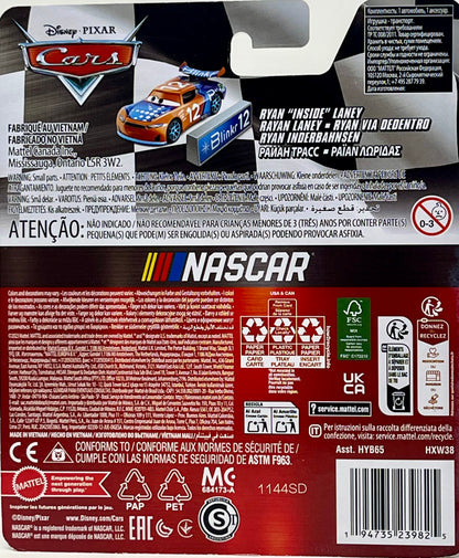 Disney Pixar Cars NASCAR Ryan “Inside” Laney Blinkr #12 Diecast