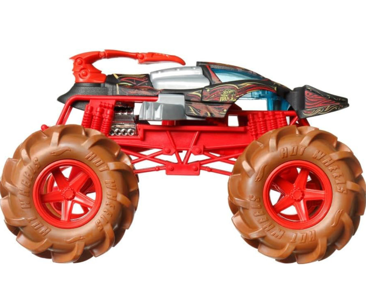 Hot Wheels Monster Trucks Scorpedo Black & Red