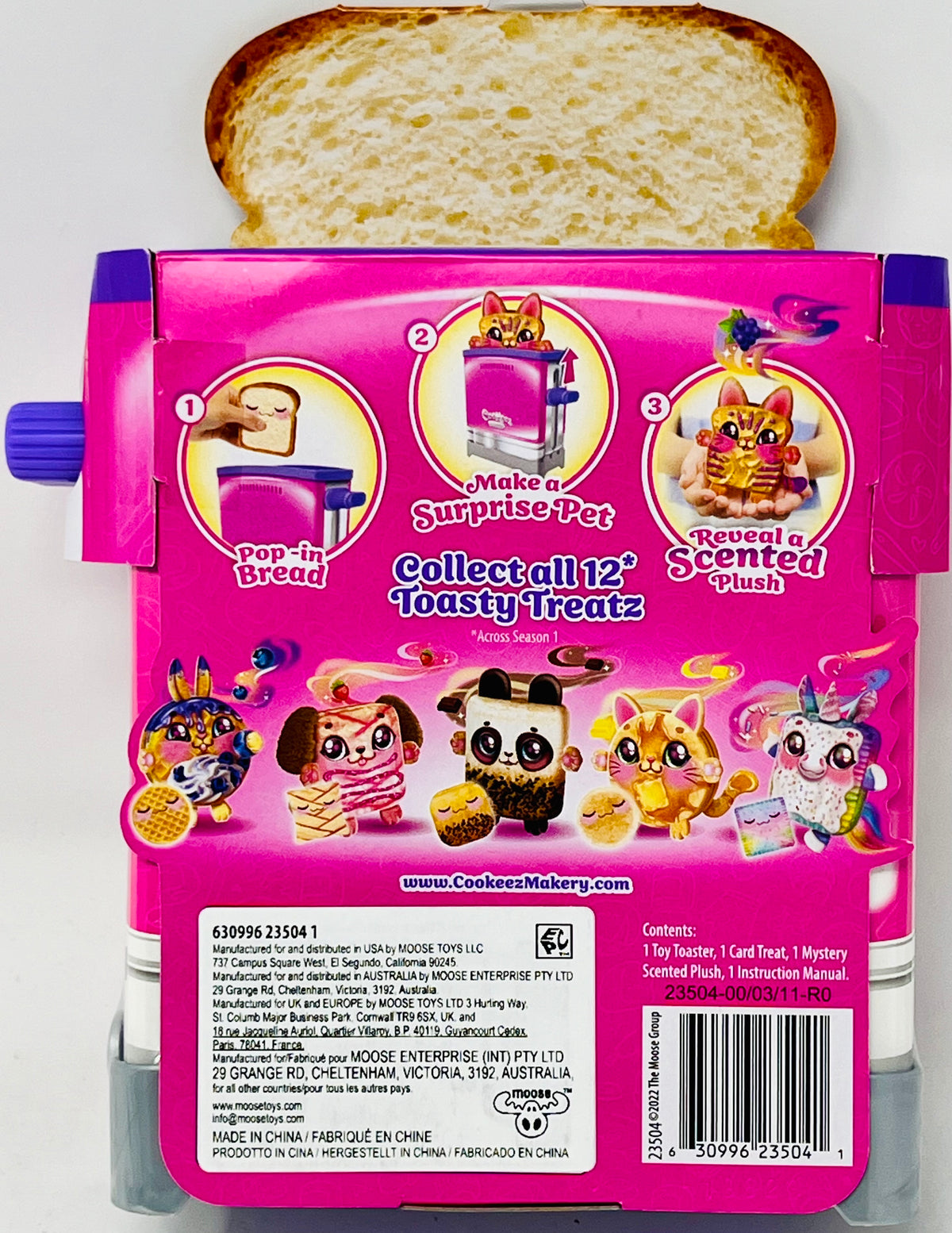 Fuzzy Toaster Toasty Treatz Toaster with Scented Plush - Comes with only 1 ; Make A ...