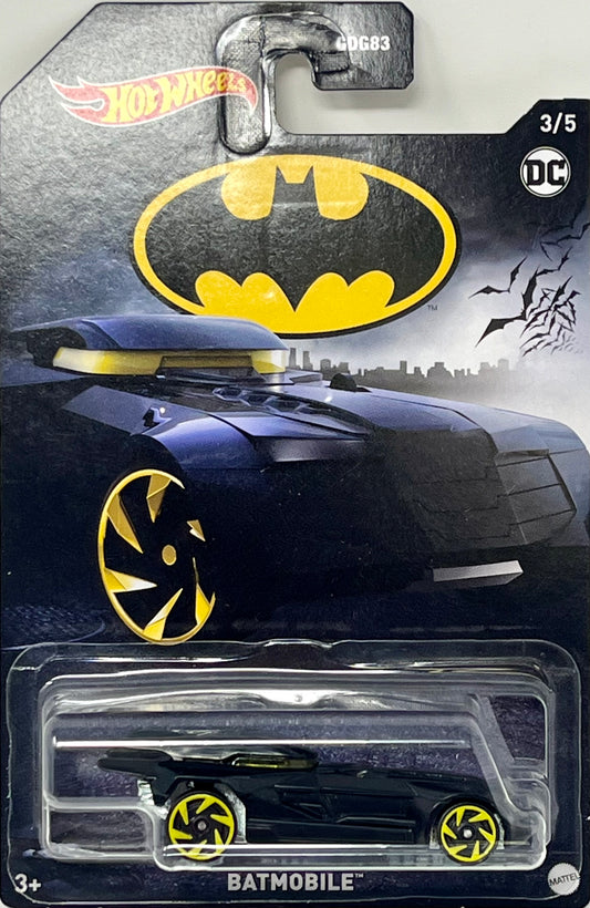 2021 Hot Wheels Batmobile (Black) Batman Series 3/5