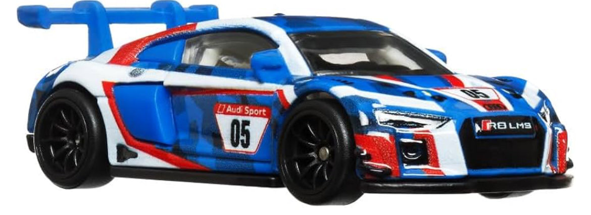 Hot Wheels Car Culture Race Day Audi R8 LMS 1/64 scale