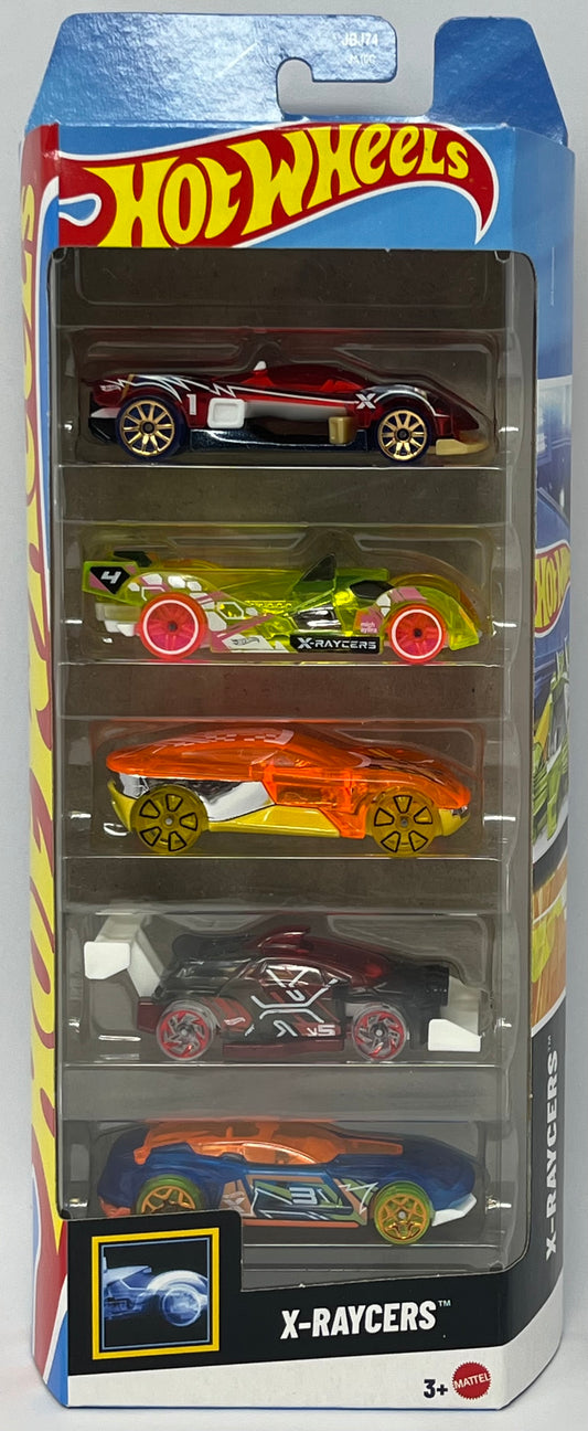Hot Wheels X-Raycers 5-Pack JBJ74 2024 Mattel