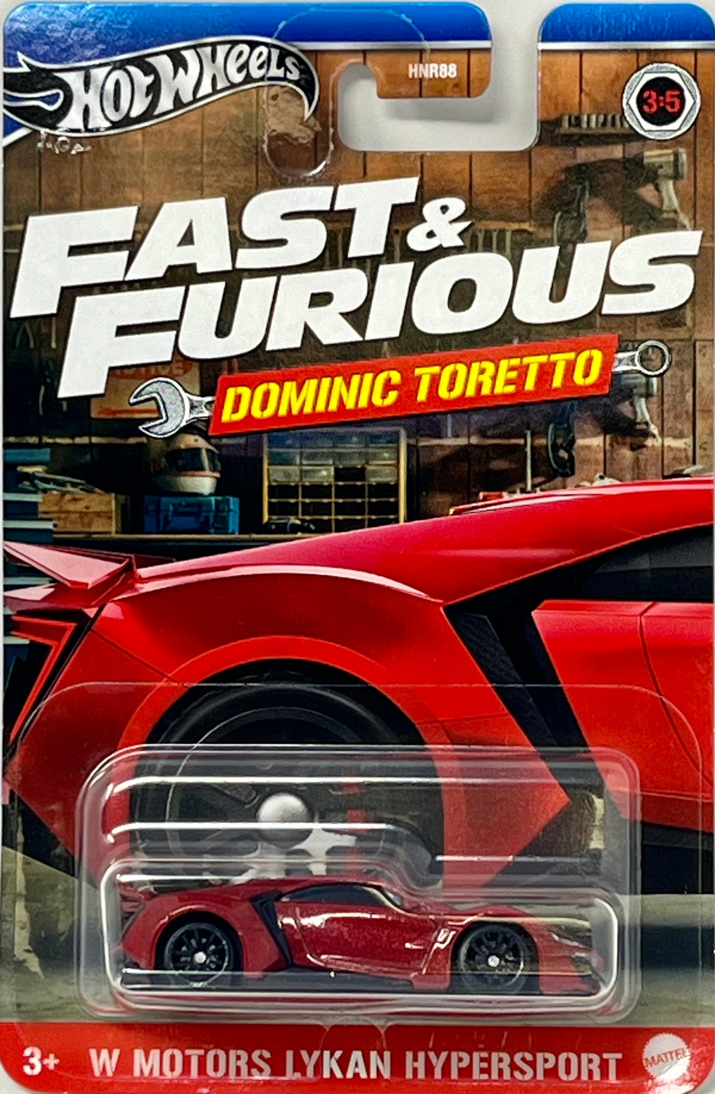 Hot Wheels Fast and Furious W Motors Lykan Hyper Sports [Ages 3 and Up]