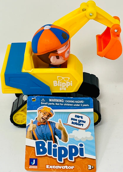 Blippi - Mini Vehicle Toy Excavator
