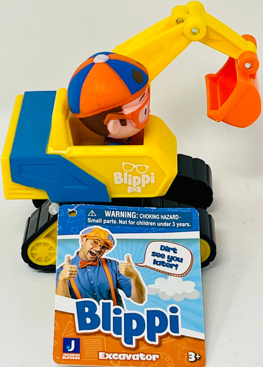 Blippi - Mini Vehicle Toy Excavator