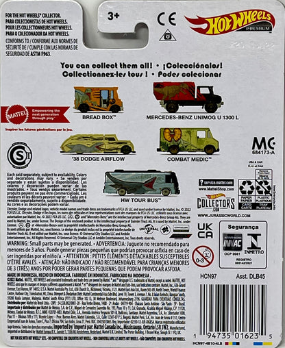 Hot Wheels 88 Mercedes Unimog Scale Vehicle for Kids Aged 3 Years Old & Up & Collectors of Classic Toy Cars, Featuring New Castings & Themes