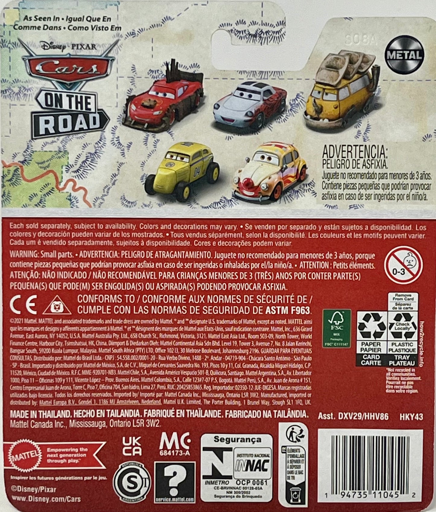 Disney Pixar Cars - On The Road Series - Pitstoposaurus